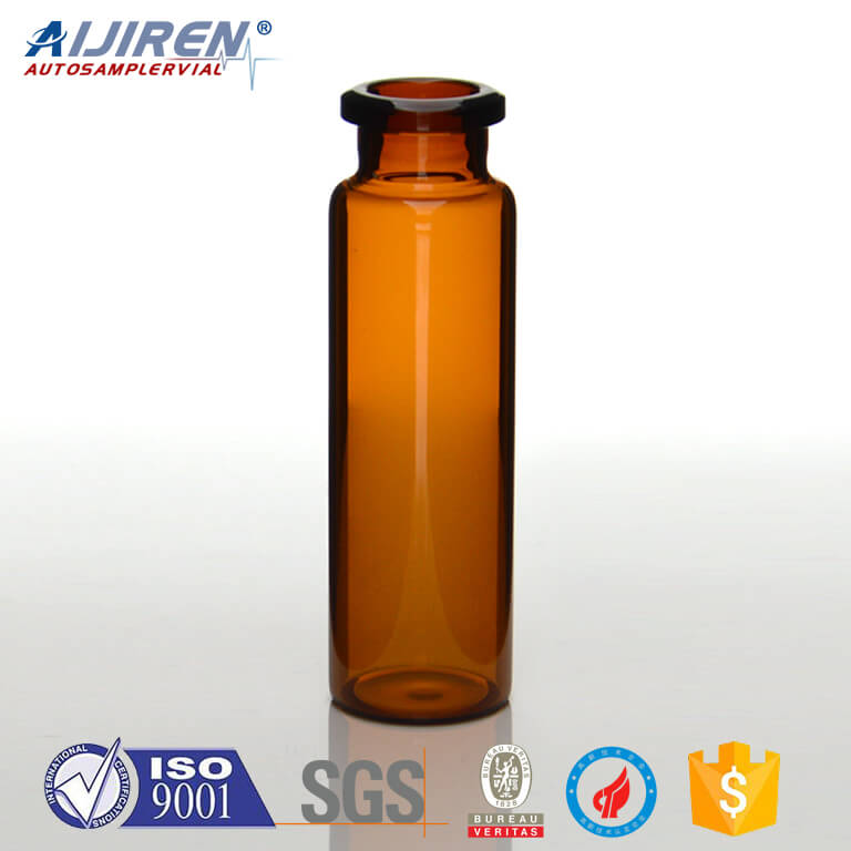 buy flat bottom gas chromatography vials with aluminum cap supplier